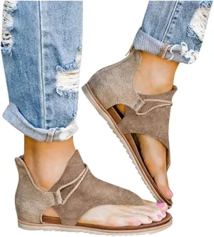 Gibobby Womens Summer Shoes,Rhinestone Flat Sandals Comfortable Cute Jeweled Sandal Casual Thong Sandalias Sandles Shoes