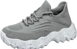 Kubbon Slip on Shoes Women Lightweight Breathable Non Slip Running Shoes Casual Orthopedic Walking Sneakers with Arch Support Plus Size Fashion Sneakers