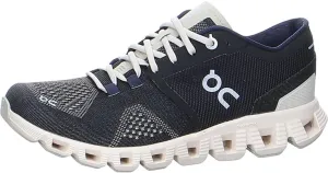 On Running Womens Cloud X Synthetic Textile Black Pearl Trainers 9 US
