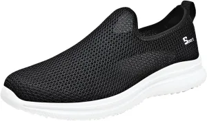 Sneakers for Women Walking Shoes Non Slip Lightweight Mens Dress Shoes Boots Dressy Casual Shoes Black Sneakers Platform Tennis Shoe White Loafers