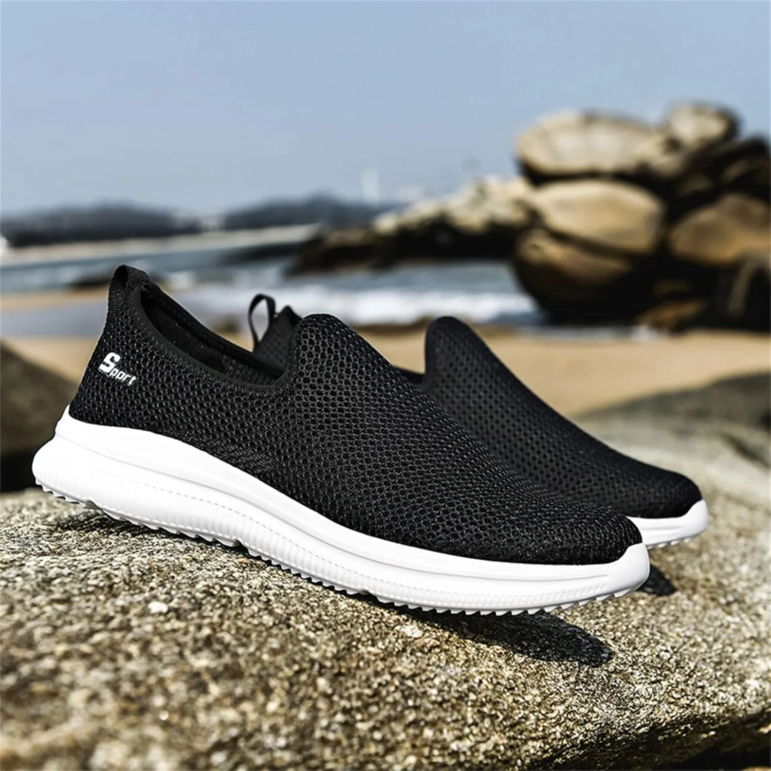 Sneakers for Women Walking Shoes Non Slip Lightweight Mens Dress Shoes Boots Dressy Casual Shoes Black Sneakers Platform Tennis Shoe White Loafers