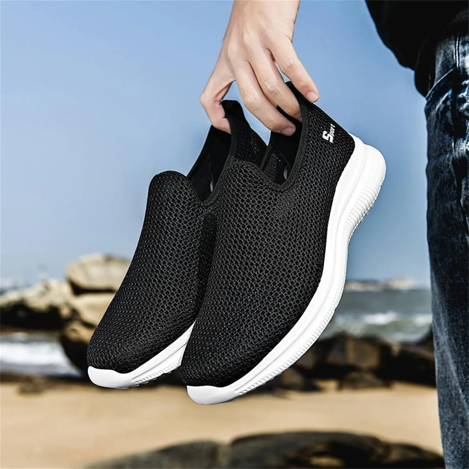 Sneakers for Women Walking Shoes Non Slip Lightweight Mens Dress Shoes Boots Dressy Casual Shoes Black Sneakers Platform Tennis Shoe White Loafers